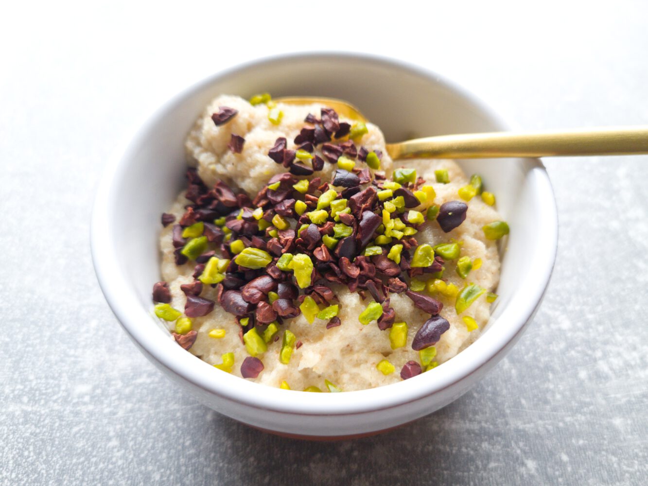 Dinkelgrießbrei als gesunder Snack