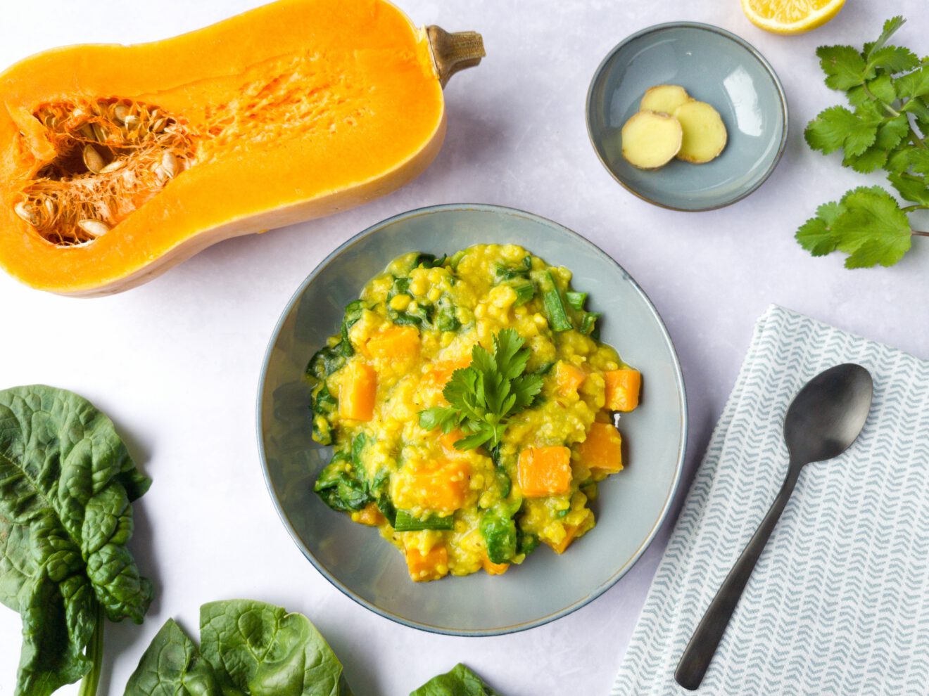 Kitchari Ayurvedisch fasten mit Mungbohneneintopf